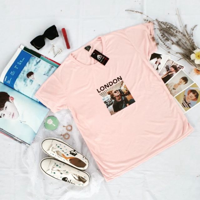 Áo Phông Unisex Cô Gái LonDon Hàng Mới Xu Hướng Hè 2020