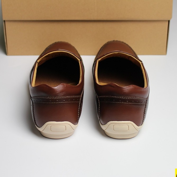 Giày Lười Da Bò Nam Clarks . Giày Mọi Hàng Việt Nam Xuất Khẩu (CL.01)