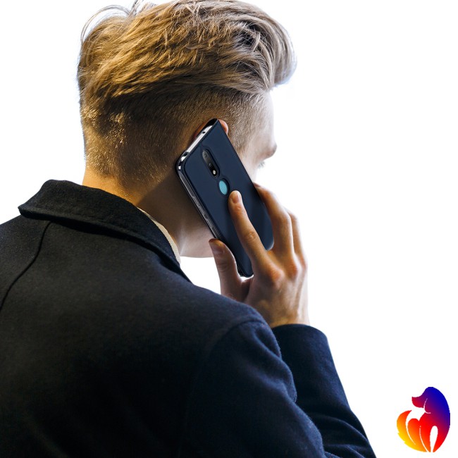 Bao Da Điện Thoại Nắp Lật Chát Liệu Da Pu Tpu Cho Nokia 2.4