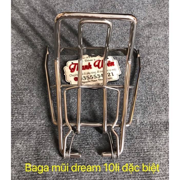 BAGA MŨI DREAM 10li ĐẶC BIỆT INOX 304 SIÊU DÀY