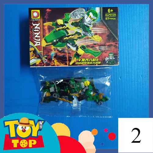 [Một hộp] Non - lego minifigures Ninjago season 13 xếp hình ninja suit đẹp DLP 9120