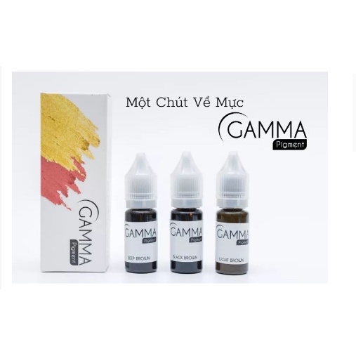 Mực Gamma mini 3,3ml, Fullsize 10ml
