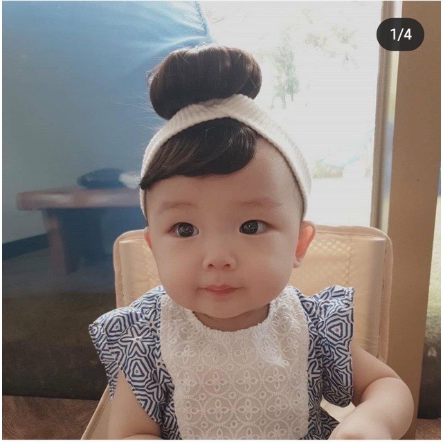 Tuban tóc giả cho bé