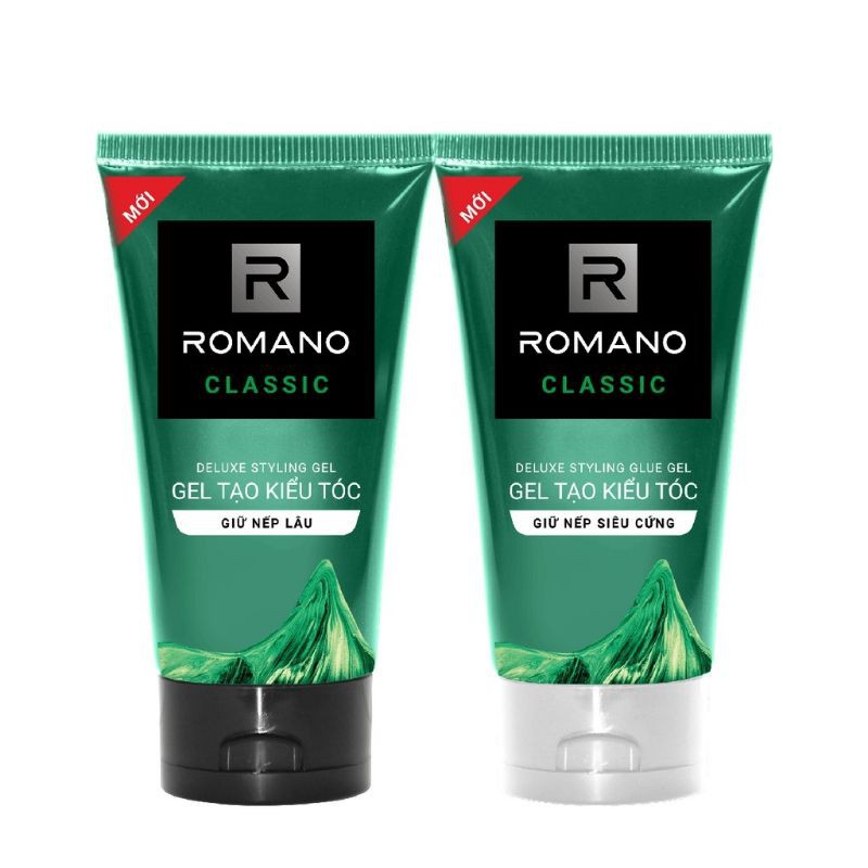 gel vuốt tóc romano