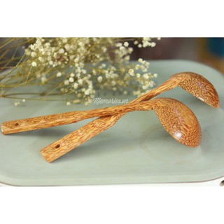 Vá múc canh / Muỗng canh gỗ dừa