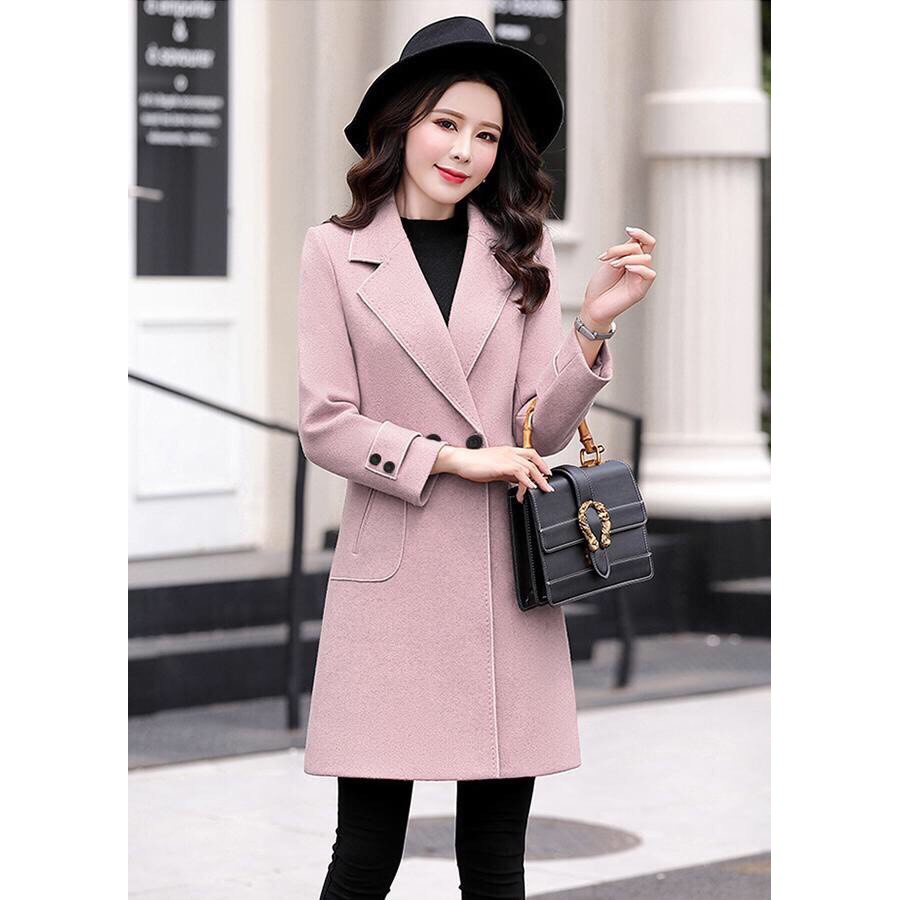 ÁO KHOÁC DẠ CỔ VEST 2 NÚT CAO CẤP KS400427(hàng nhập) | BigBuy360 - bigbuy360.vn