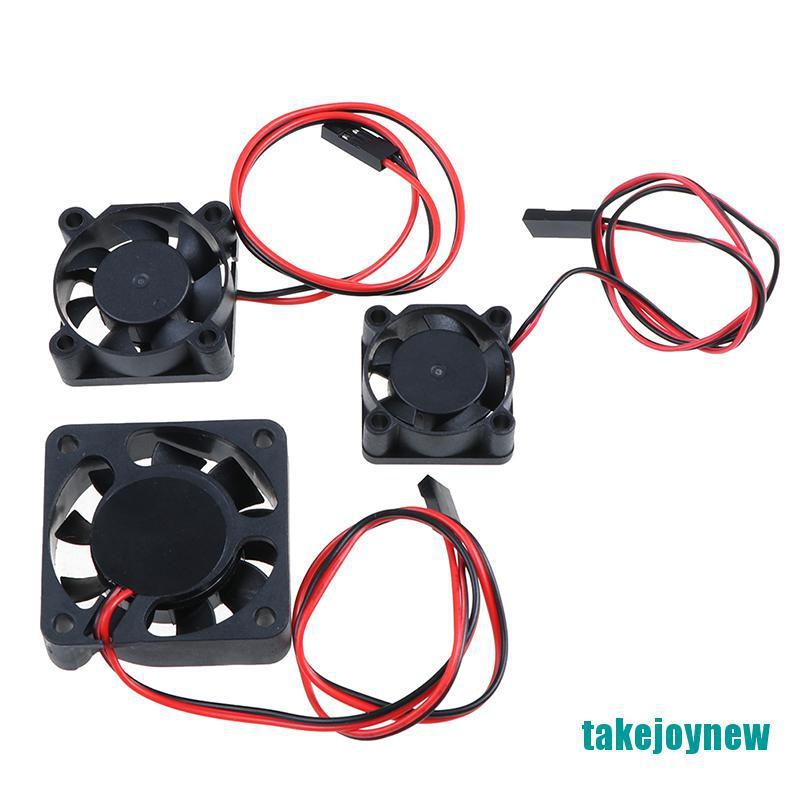 TJE 5V -7V 150A DC Cooling Fan For RC Model Motor ESC 25mm/30mm/40mm Power Transfer TKW