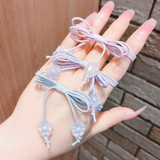 Sét dây buộc tóc, dây cột tóc chùm hoa xinh xắn