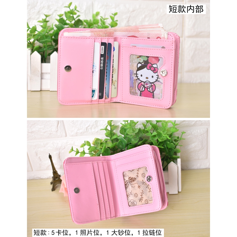 Ví Đựng Tiền Xu Hình Hello Kitty Dễ Thương Kn3301