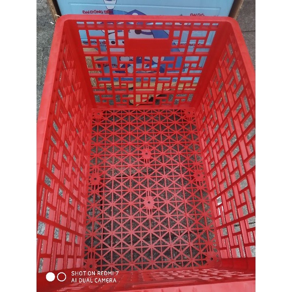 Rổ giao hàng 8 bánh xe mẫu mới