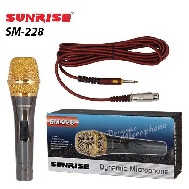 MICRO KARAOKE SUNRISE SM-288 Giá Rẻ Wildshop88 ( Màu Ngẫu Nhiên )