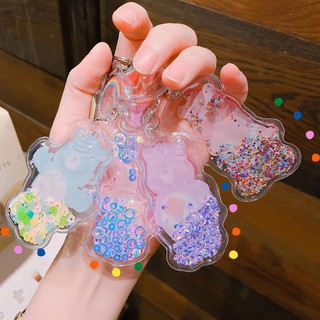Móc Khóa Gấu Kim Tuyến