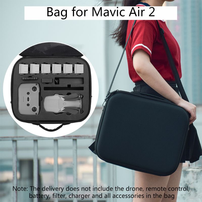 Hộp đựng chống sốc sức chứa lớn có dây đeo vai cho D-JI Mavic Air 2 | BigBuy360 - bigbuy360.vn