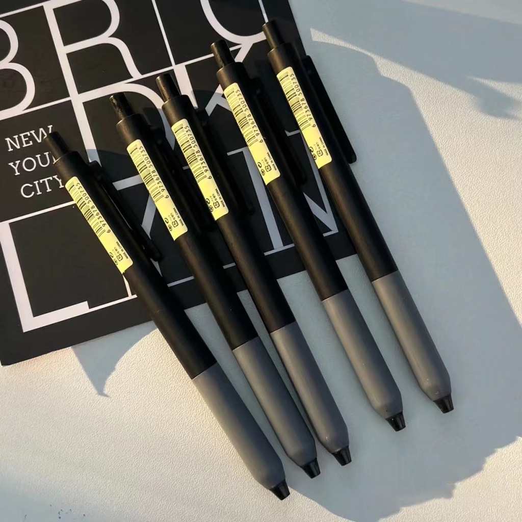 Bút Bi Mực Đen Ngòi 0.5mm Có Thể Thu Gọn