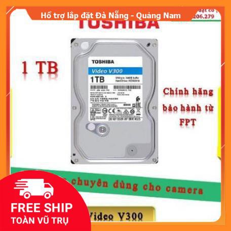 Ổ cứng 1TB TOSHIBA chuyên Camera bảo hành FPT 36 tháng