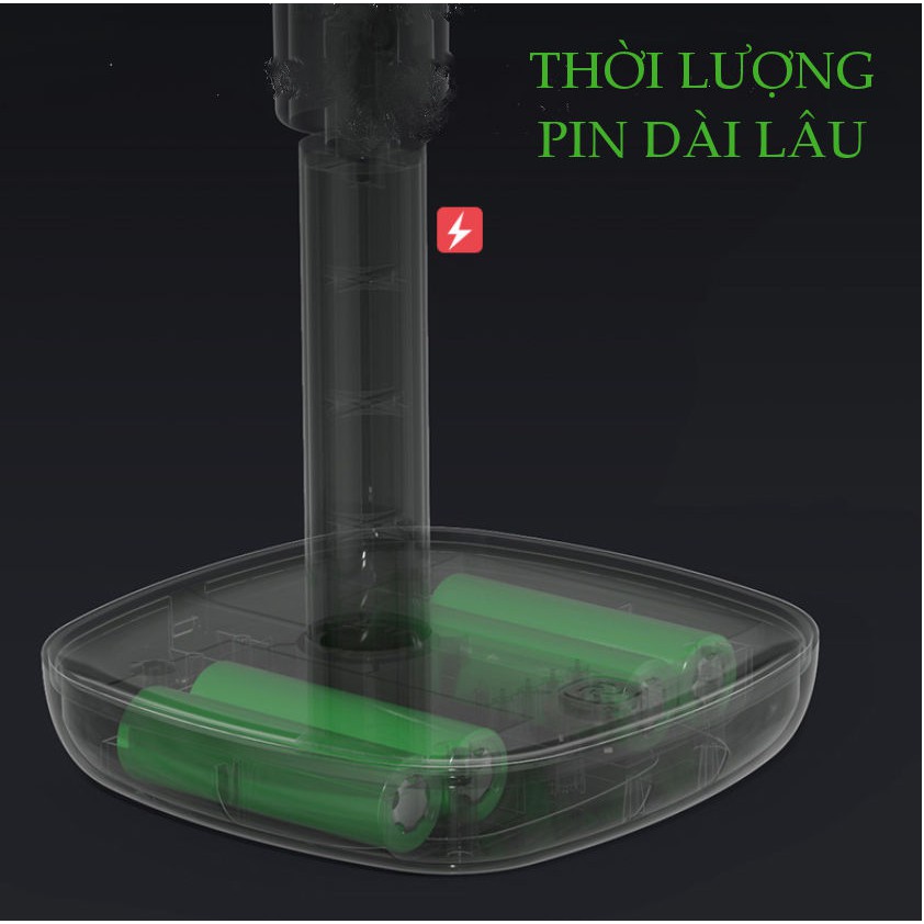 Quạt mini tích điện pin sạc siêu bền 4 tốc độ quạt Yoobao Y- F1 dung lượng Pin 10000mAh