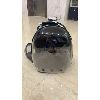 Ba lô đựng thú cưng chó mèo trong suốt