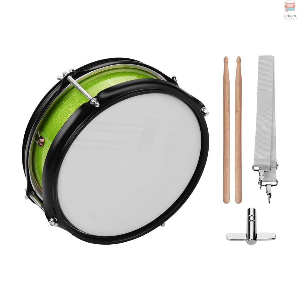 Bộ Trống Snare 8 Inch Kèm Dùi Trống Và Dây Đeo Vai Cho Ban Nhạc Học Sinh
