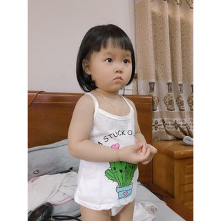 ÁO 2 DÂY CHÉO LƯNG DỄ THƯƠNG BÉ GÁI