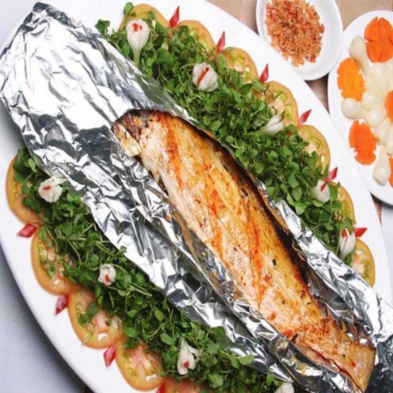 Giấy Bạc Nướng Annapurna Sake ALuminum Foil Bọc Nướng Hải Sản Thịt Và Các Loại Bánh