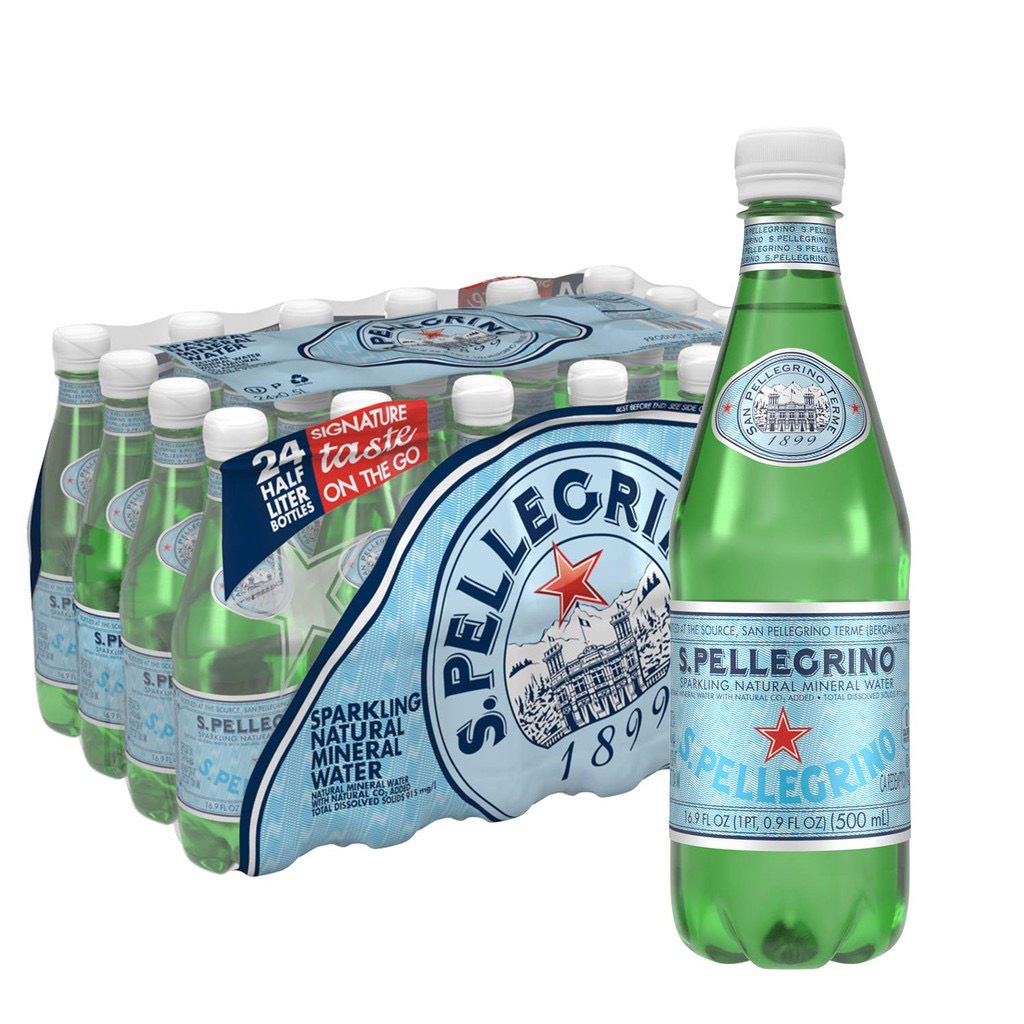 Nước khoáng có ga S.pellegrino- 500ml