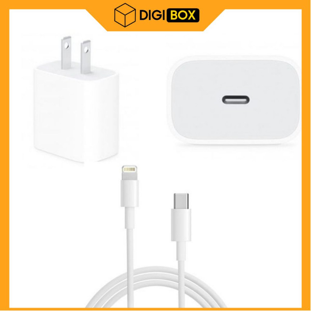 Bộ Sạc Nhanh Iphone FREESHIPGiảm 10K Khi Nhập [Coc Sac] Củ Sạc Nhanh 18W Iphone 11 Promax - BH 1 Đổi 1