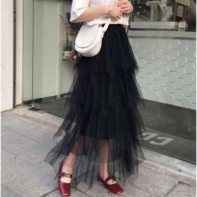 chân váy tầng dài maxi Hàng Qc | BigBuy360 - bigbuy360.vn