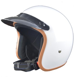 NÓN BẢO HIỂM TRẮNG SƠN NHÁM CHÍNH HÃNG 3/4 ĐẦU ( MÀU TRẮNG ) + TẶNG LƯỠI TRAI MỦI NÓN