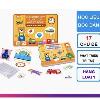 Bộ bóc dán 17 chủ đề cho bé