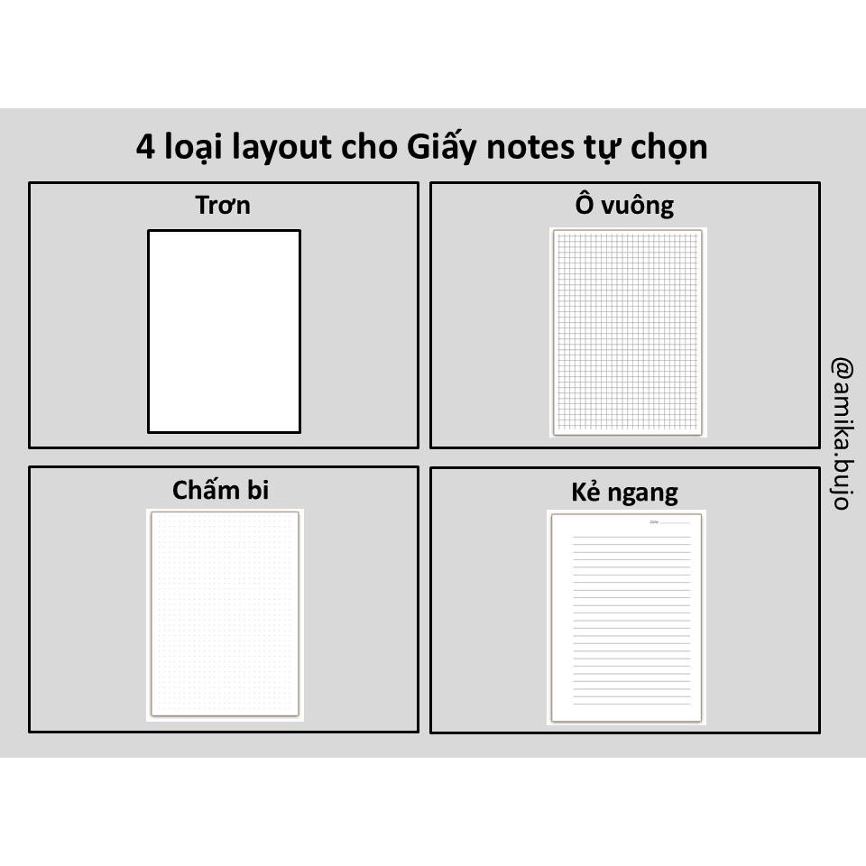 Sổ lò xo Pastel Rainbow 178 trang - 14x19 cm (gần A5) - Ruột giấy trắng (MIỄN PHÍ in tên/quote) - Personalized Notebook