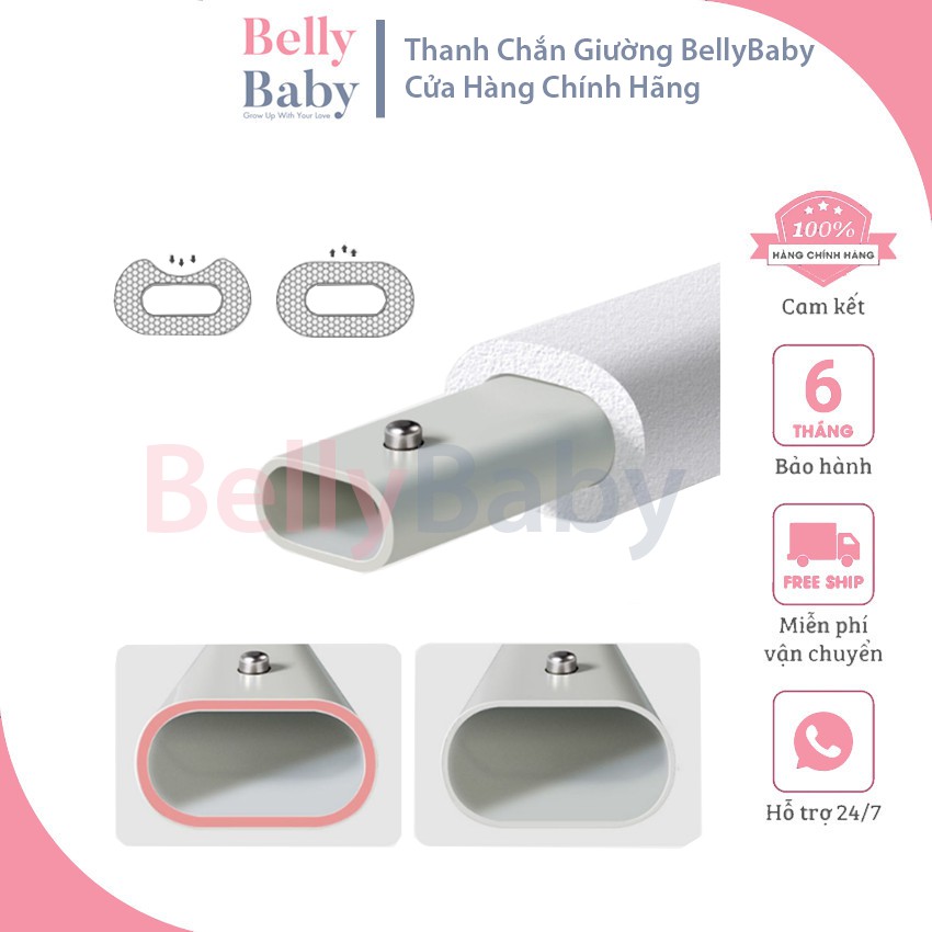 Thanh Chắn Giường BellyBaby Điều Chỉnh Độ Cao  - BellyBaby