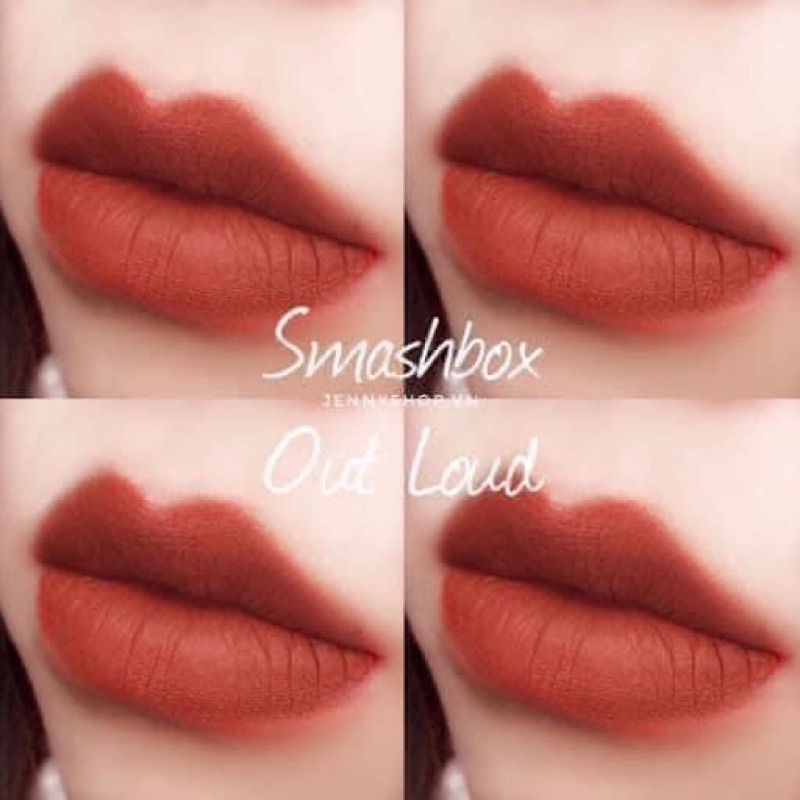 Son Smashbox màu Out Loud bản kem và thỏi