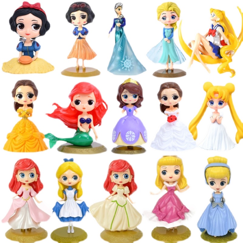 (Spot) Công Chúa Disney Công Chúa Disney Trang Trí Bánh Kem Chất Lượng Cao Alice
