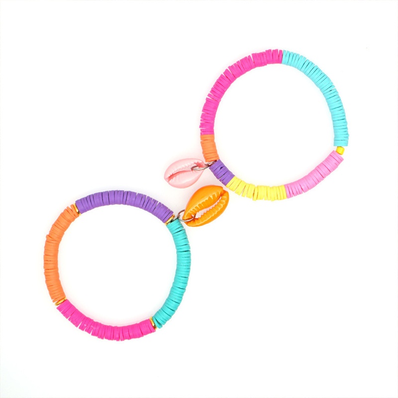 Hạt Đất Sét Polymer Nhiều Màu Phong Cách Bohemian