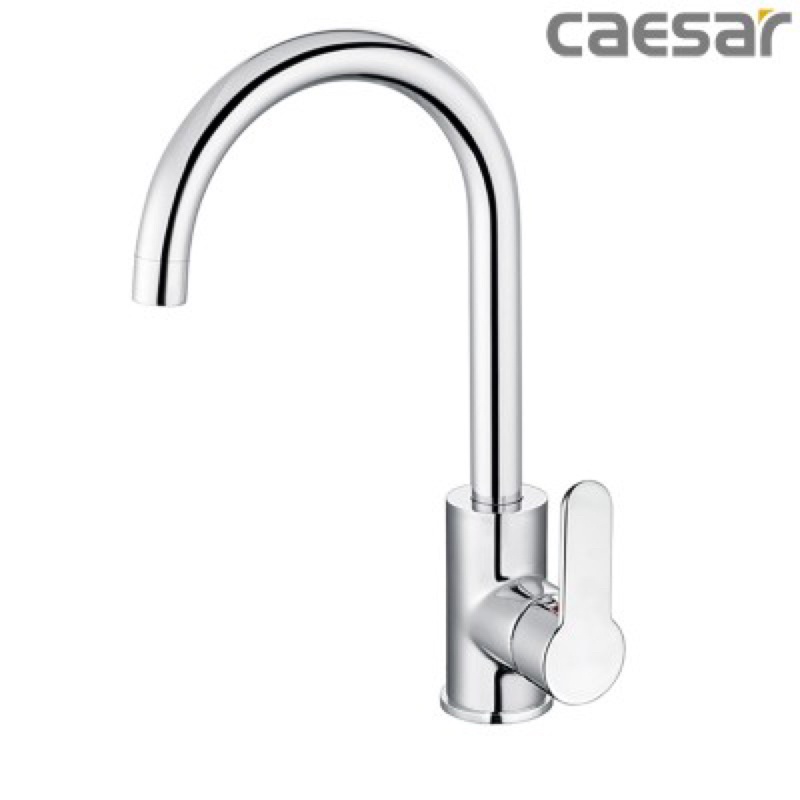 Vòi rửa chén CAESAR K415C nóng lạnh gắn chậu inox .vòi rửa bát cao cấp mẫu mới nhất