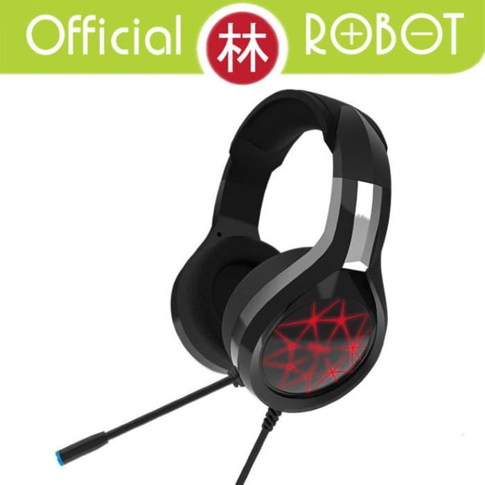 Tai Nghe Chơi Game Có Dây Hình Robot Rh-G10 Có Đèn Led 7 Màu Đen | BigBuy360 - bigbuy360.vn