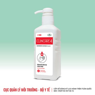 Nước rửa tay sát khuẩn phẫu thuật Clincare4 500ml