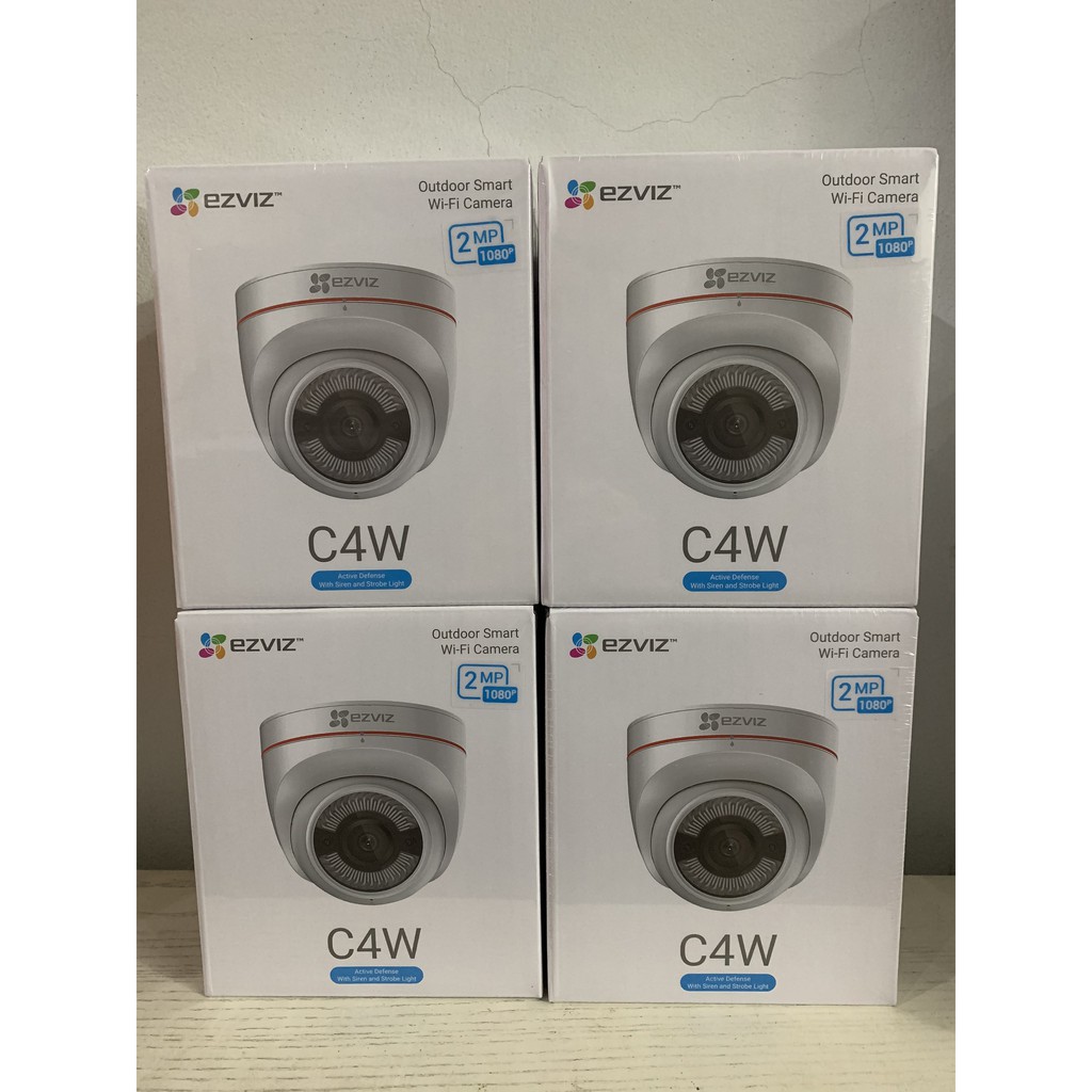 CAMERA IP Wifi Ngoài Trời EZVIZ C3WN, C4W,  C3W PRO 2MB 1080P - C3W PRO 4MB 2K Siêu nét, AI Thông Minh, Đèn LED Màu đêm