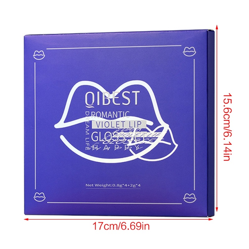 Son Môi Kiêm Bút Kẻ Viền Môi Lâu Trôi Không Thấm Nước 4 Màu Sắc Chọn Lựa