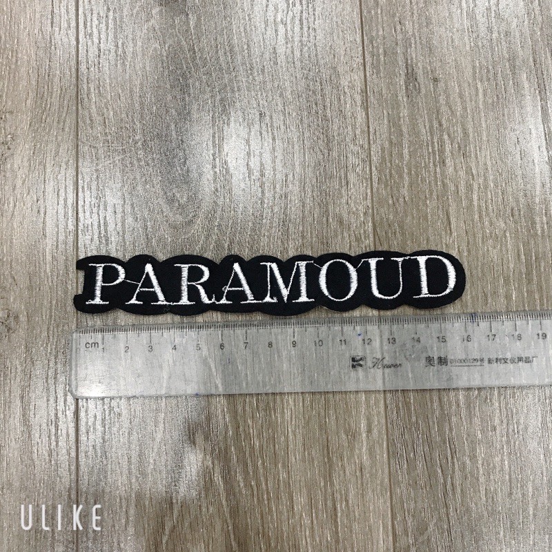 Sticker ,logo Thêu combo 4 các mẫu chữ