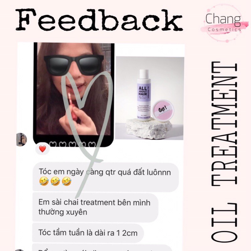 Dầu ủ - Oil Treatment (tặng kèm kem ủ tóc)