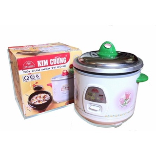 Nồi cơm điện 0.6 lít Kim Cương KC 0.6L - Nồi cơm điện mini KIM CƯƠNG KC-0.6L - Kim Cương - Hàng chính hãng