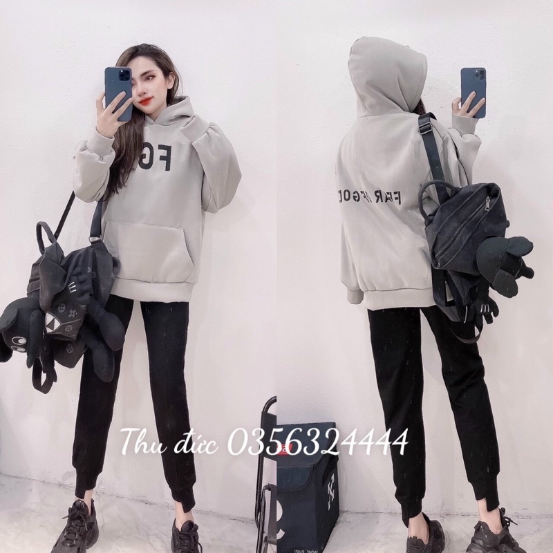 ÁO HOODIE FEAR OF GOD ESEN UNISEX MŨ 2 LỚP [ RẺ VÔ ĐỊCH ] | BigBuy360 - bigbuy360.vn