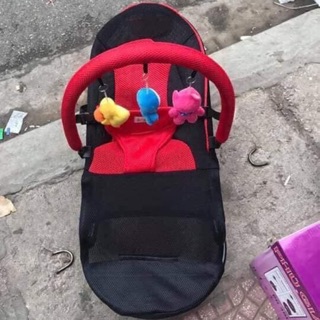 Ghế nhún đa năng tặng kèm bông thú cho bé