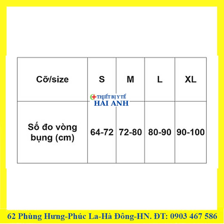Đai Hỗ Trợ Cơ Bụng H1 orbe Chính Hãng