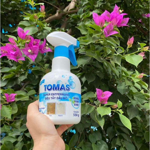 XỊT SIÊU TẤY DẦU MỠ TOMAS SIÊU HIỆU QUẢ