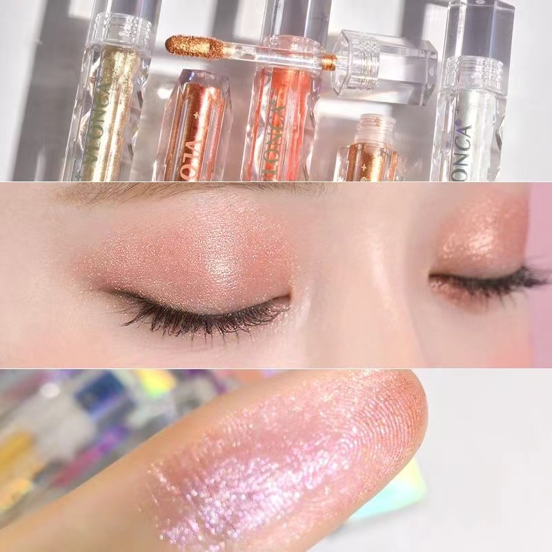 Phấn Mắt Dạng Lỏng 4 Màu Sắc Long Lanh Quyến Rũ