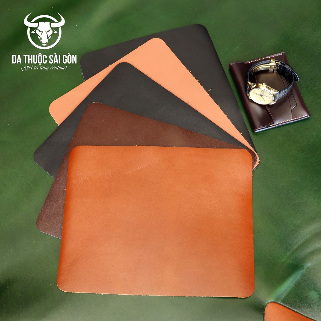 Miếng Lót Chuột Đẹp Bằng Da Bò Nappa - Hàng Chính Hãng Thương Hiệu Longdo Leather Uy Tín