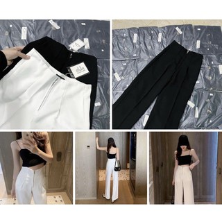 Quần ống xuông xuốt ống rộng