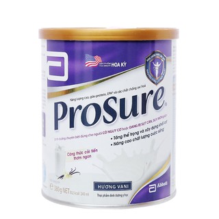 Sữa Bột ProSure hương Vani 380g